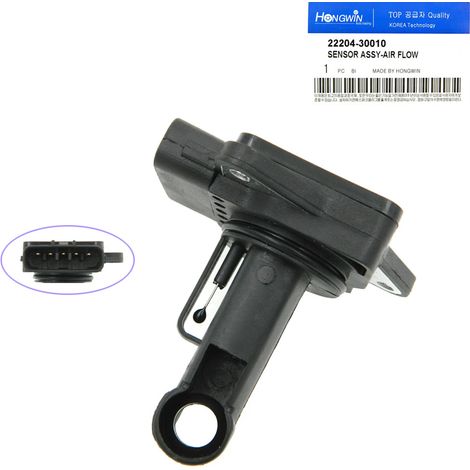 Applicable au capteur de débit d'air Toyota 22204-30010 197400-2110 22204-0L010 (1/5)
