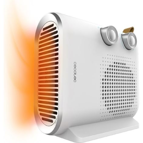 Cecotec Termoventilatore ReadyWarm 2050 Max Dual White. 2000 W, 2 Livelli di Potenza, 3 Modalità di Funzionamento (Cool/Warm/Hot), Leggero, Manuale, Silenzioso, Spegnimento Automatico (1/5)