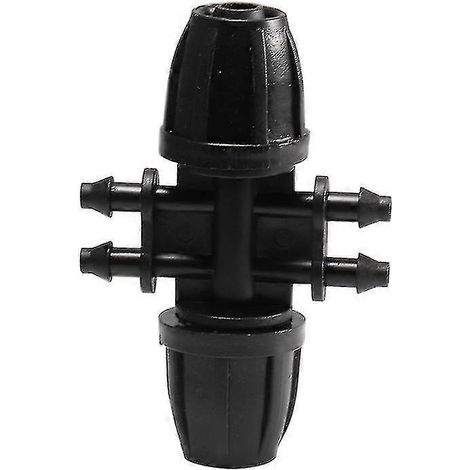 Lot de 10 raccords à six branches pour irrigation goutte à goutte, adaptateur réducteur 6 voies 16 mm vers 47 mm. (1/5)