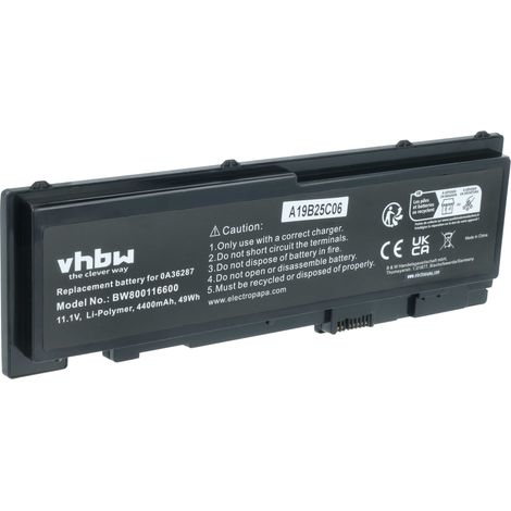 vhbw Akku kompatibel mit Lenovo ThinkPad T430s (2354), T430s (2355), T430s (2356), T430si, T430s (2358) Notebook (4400 mAh, 11,1 V, Li-Ion) (1/5)