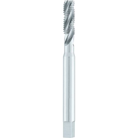 Taraud Machine HSS Hélicoïdal ISO DIN 13 Borgnes - Aciers, Laiton 5° M4 x 0.7 x Lt. 63 x Lu. 7 x Q. 3.4 mm x Z2.5P - Diamwood