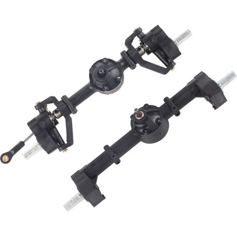 Essieu métallique avant arrière boîte de vitesses pour WPL C14 C24 C34 C44 B14 B24 1/16 voiture RC pièces de rechange (1/5)