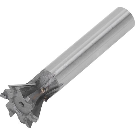Fraise carbure 6 dents queue droite 30mm pour rainures à 60 degrés (1/5)