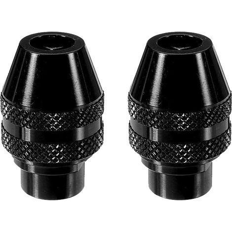 Schnellspannbohrfutter für 2 Stück, Multifunktionale Adapterfutter für Mini-Schnellspannbohrmaschinen und elektrische Schleifmaschinen (0,4–3,2 mm) – Fei Yu (1/5)