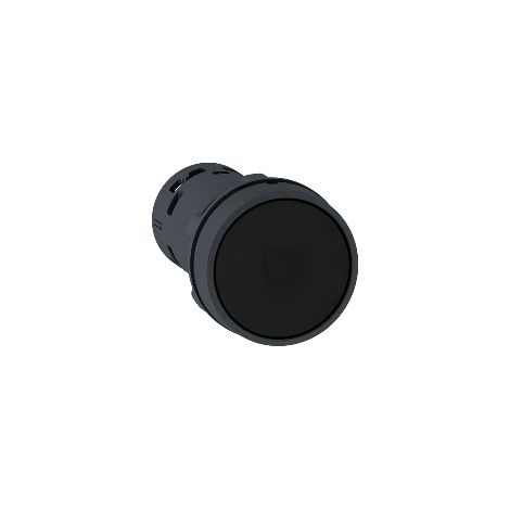 Harmony bouton-poussoir affleurant - Ø22 - noir - 1O+1F - XB7NA25