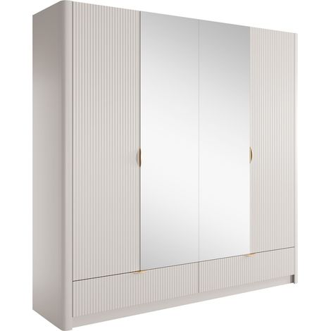 Armario Lectum , 209x213x55cm, Puertas de armario: Con bisagras, Número de estantes: 0 (1/5)