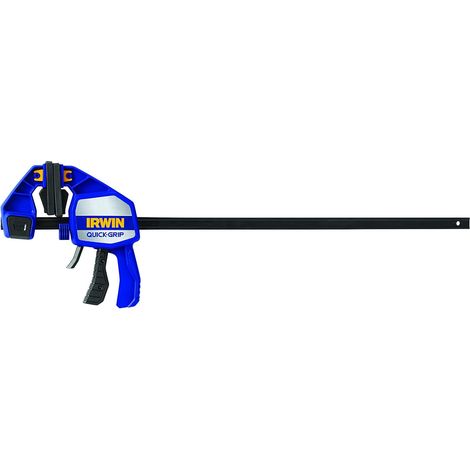 1 - Serre-joint - Écarteur - Fonction Quick-Grip - Pression 250 Kg - Mâchoires Pivotantes - Travaux Menuiserie - Argent - 60x30 Cm (1/5)