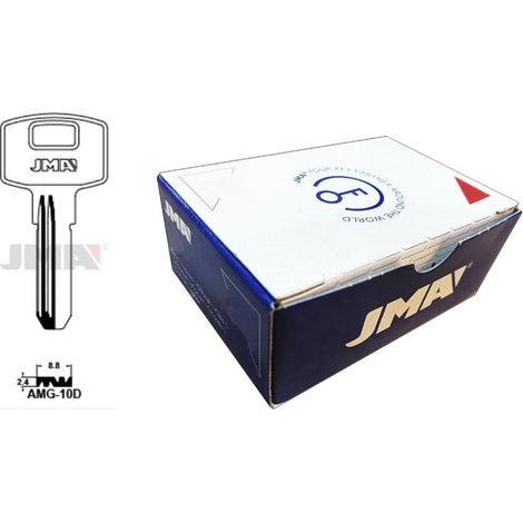 llaves jma prom. 30 llaves+5 gratis seguridad laton mod amg-10d (caja 30 unidades)