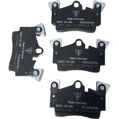 Pastiglie freno posteriori originali compatibile per audi q7  porsche cayenne