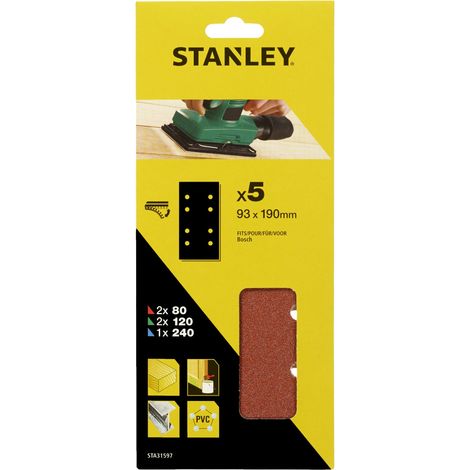 5 hojas de lijaperforadas STY-STA31597-XJ