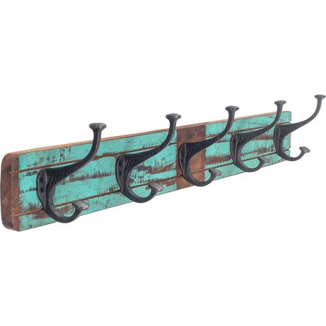Signes Grimalt Perchero Adorno Pared Perchero Percheros Verde 10x70x12cm 30995 (1/5)