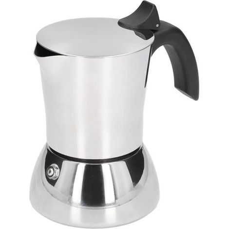 Kaffeekanne aus lebensmittelechtem Edelstahl mit Griff