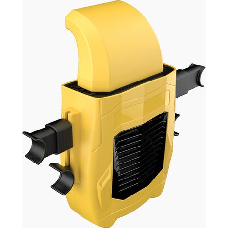 Ventilateur portable pour sièges arrière de voiture, 3 vitesses réglables, rechargeable par USB (1/5)