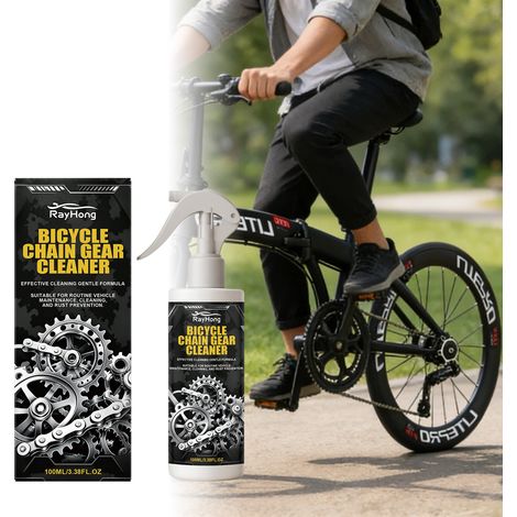 Kettenreiniger, universell für Motorrad- und Fahrradketten, entfernt Schmutz, Öl, Schlamm und Rost – 100 ml -- DE (1/5)