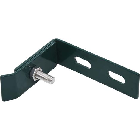 vidaXL Conector de esquina para pared 10 sets verde (1/2)