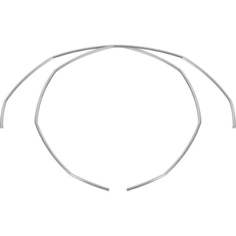 Set di 2 clip di fissaggio a molla in acciaio inox per maniglie di macchine da caffè, portafiltro da 51 mm, inserto in metallo, anello di fissaggio essenziale per maniglie di macchine da espresso (1/5)