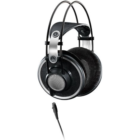 AKG K702 auricular y casco Auriculares Alámbrico Diadema Música Negro, Gris
