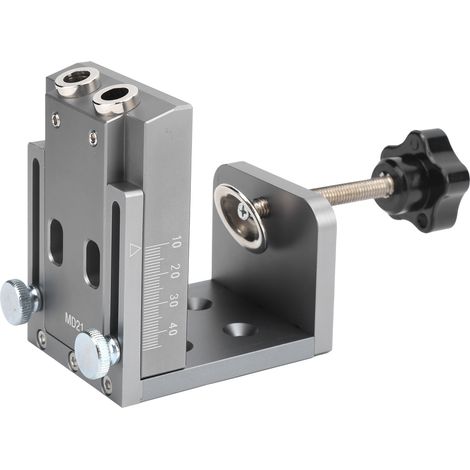 Kit de perçage angulaire 15° pour assemblages bois précis, guide de perçage incliné menuiserie.