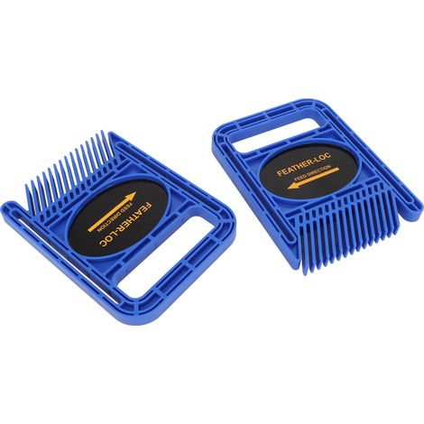 2 Ensembles de Guide de Sciage Réglable pour Scie sur Table, Accessoire d'Extension pour Table de Défonceuse et Guides de Coupe, Outil Bleu (1/5)