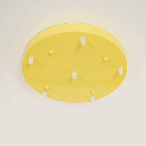 Rosone Alluminio 6x1 Giallo (1/2)