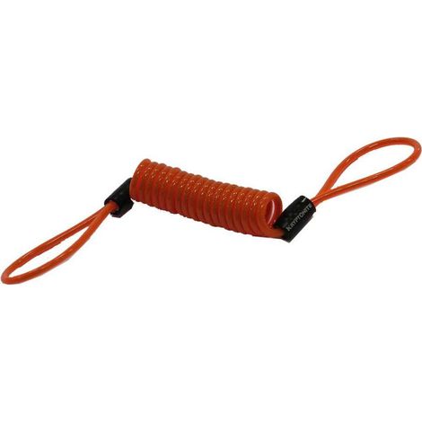 Xplorer Spirale Sicurezza Antifurto Moto 120 Cm Alta Visibilità