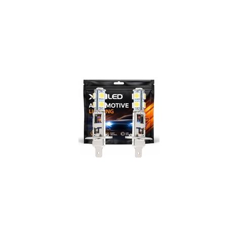 2 x Ampoules H1 LED SMD 9 LED - 12Volts Lampe de signalisation (1/5)
