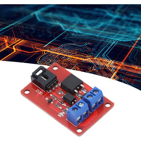Elektronischer Grundbaustein: unidirektionaler Schalter, MOSFET-Schalter, isoliertes Stromversorgungsmodul IRF540 (1/5)