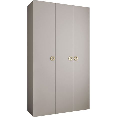 Armario Hartford 544, Cachemira, 246x140x42cm, Puertas de armario: Con bisagras, Número de estantes: 0
