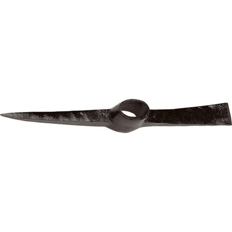 Idealspaten Kreuzhacke Stahl schwarz lackiert 2,0 kg ohne Stiel (1/2)