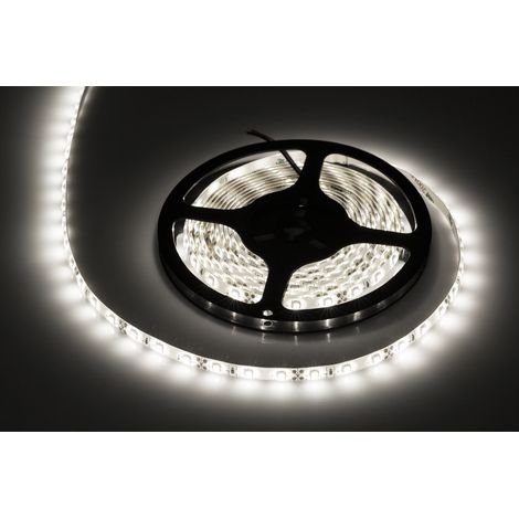 5 m LED-Streifen, neutrale Farbe, 5050SMD, 12 V, 5,6 W, Diodenkette, IP65, Rebel