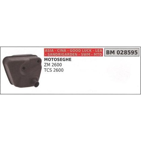 Silenciador motosierra CINA ZM 2600 TCS 2600 028595