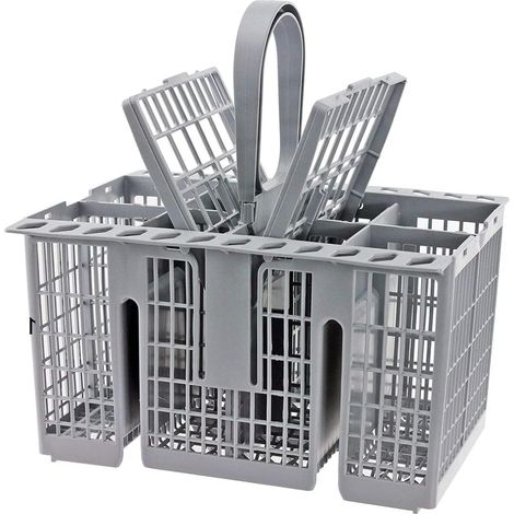 Cesta para accesorios de lavavajillas - Cesta de almacenamiento de vajilla para lavavajillas Hotpoint (repuesto) (1/5)