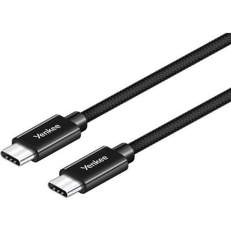 Câble USB-C 3m - YENKEE - YCU C103 BK (1/4)