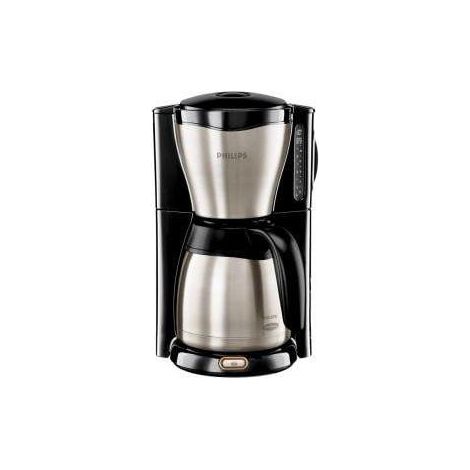Macchina da caffè a filtro Philips design moderno nera
