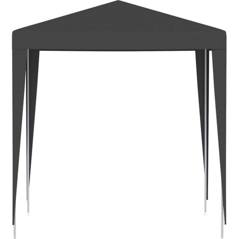 Tente de réception Tonnelle de réception Barnum professionnelle 2x2 m Anthracite 33565 (1/5)