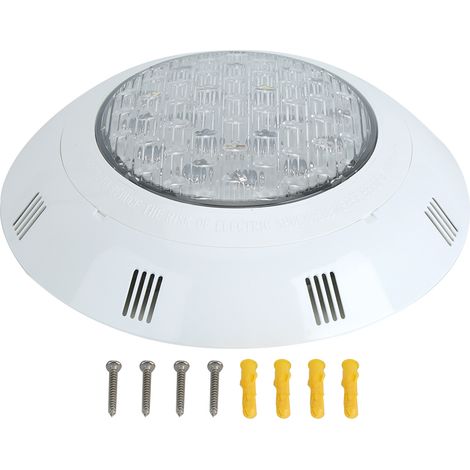 Lumière LED étanche 18W 12V pour aquarium, fontaine, bassin, piscine, éclairage subaquatique paysager mural extérieur