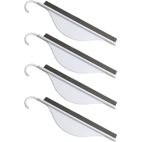 Raclette de douche, en silicone multi-usages, sans traces (4 pièces) (1/5)