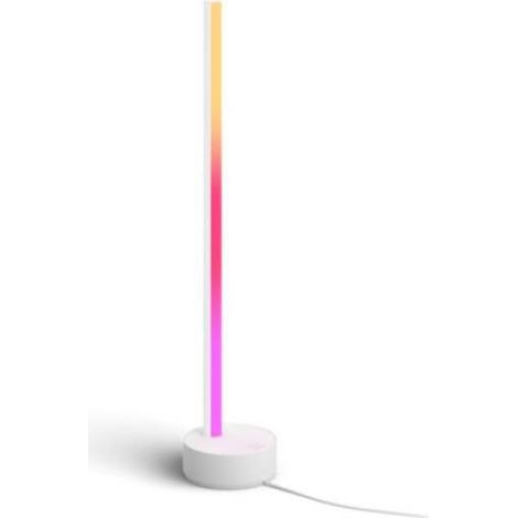 Philips Hue White and Color Ambiance Gradient Signe, Lampada da Tavolo LED, Smart, 16 Milioni di Colori, con Bluetooth, Bianca
