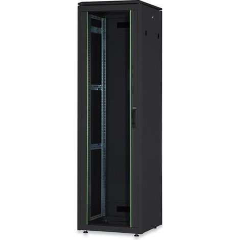 Digitus Armadio 26 Unita' Linea Professionale (A) 1310 X (L) 600 X (P) 800 Mm. Colore Nero Ral 9005 (1/2)