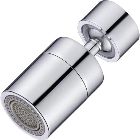 Embout Robinet 360° Universel, Économiseur Eau Anti-Éclaboussures 2 Modes (1/5)