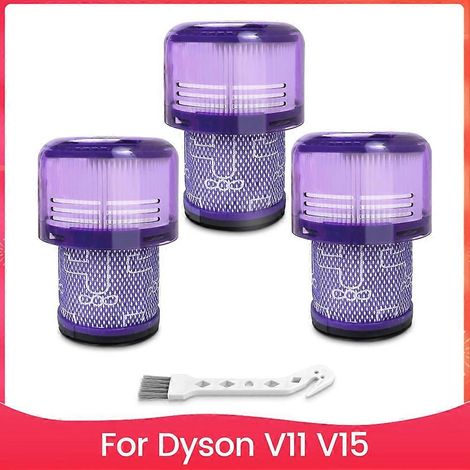 Lot de 3 filtres de rechange pour aspirateur sans fil V11 V15, remplace les pièces 970013-02 et 970013-03 (1/5)
