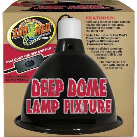 Zoo Med Deep Dome Lampenhalterung bis 160W