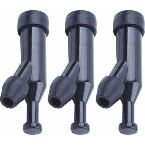 Lot de 3 Capuchons de Bougie d'allumage Professionnels Résistants pour Honda GX120 GX160 GX200 GX240 GX270 GX340 GX390 (1/4)