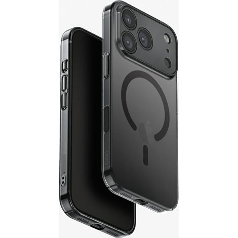 Funda UNIQ Airsuit para iPhone 17 Pro con carga Magclick, color negro. (1/4)