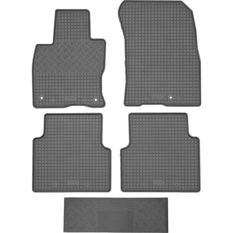 RIGUM 905038 Fußmatten + 900101 Abdeckung - Ford Kuga III / Kuga Hybrid SUV ab 2020 FC Front - EINBAU