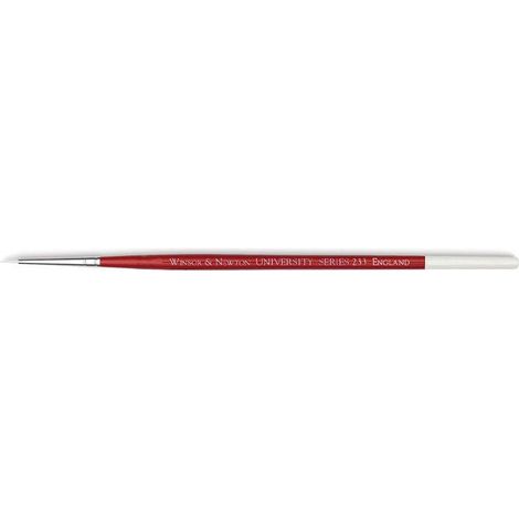 Brosse - WINSOR & NEWTON - SER 233 - Ronde - Taille n4 - Détails et lavages (1/2)