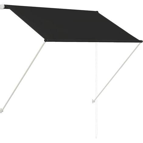 Maison Exclusive - Einziehbare Markise 100×150 cm Anthrazit