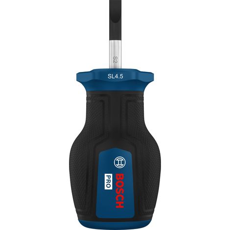 Bosch PRO Hand Tool - Screwdriver PRO Stubby Screwdriver SL 1.0 x 4.5 x 25 mm 1600A03J49 (1/5)