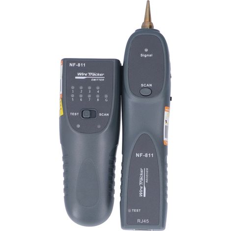 NF-811 Tragbarer Netzwerkkabeltester, Leitungsdetektionsset für Elektroinstallationen und Verkabelung (1/5)