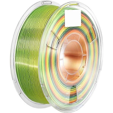 Filament PLA pour imprimante 3D, diamètre 1,75 mm, bobine de 1 kg, matériau d'impression 3D pour imprimantes et stylos 3D, emballé sous vide. (1/5)